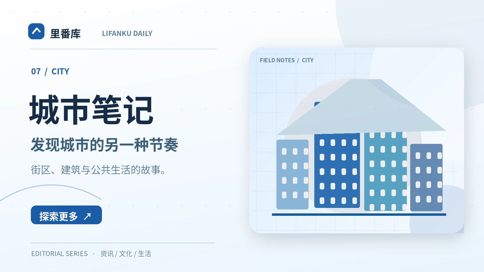 步行观察一座城市的五个切入点